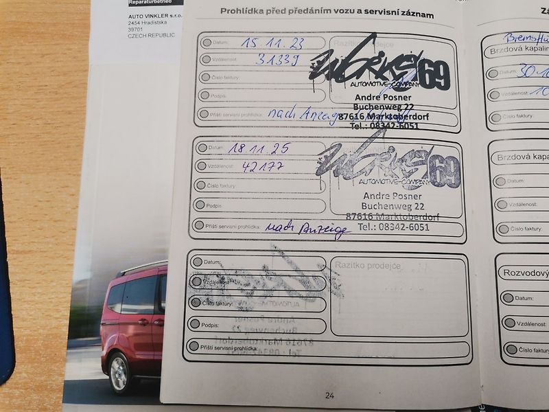 Ford Tourneo Courier 1.0i EB 74kw Winter Paket - fotka 22 z 26