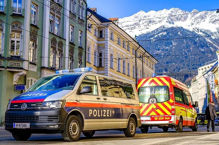 Rakouská policie. Ilustrační foto