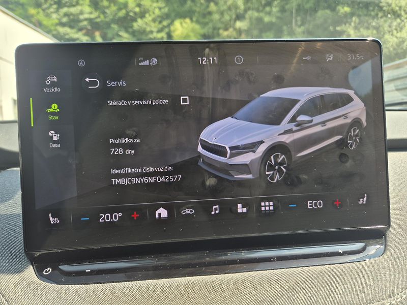 Škoda Enyaq 150kw, iV80 19ALU SOH 92% - fotka 23 z 45