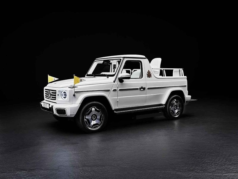 Nový papamobil Mercedes třídy G pro papeže Františka