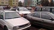 Nehoda v Družstevní ulici v Žatci