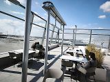 Restaurace Runway na Letišti Václava Havla v Praze.