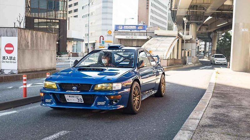 Subaru Impreza S5 WRC STI.