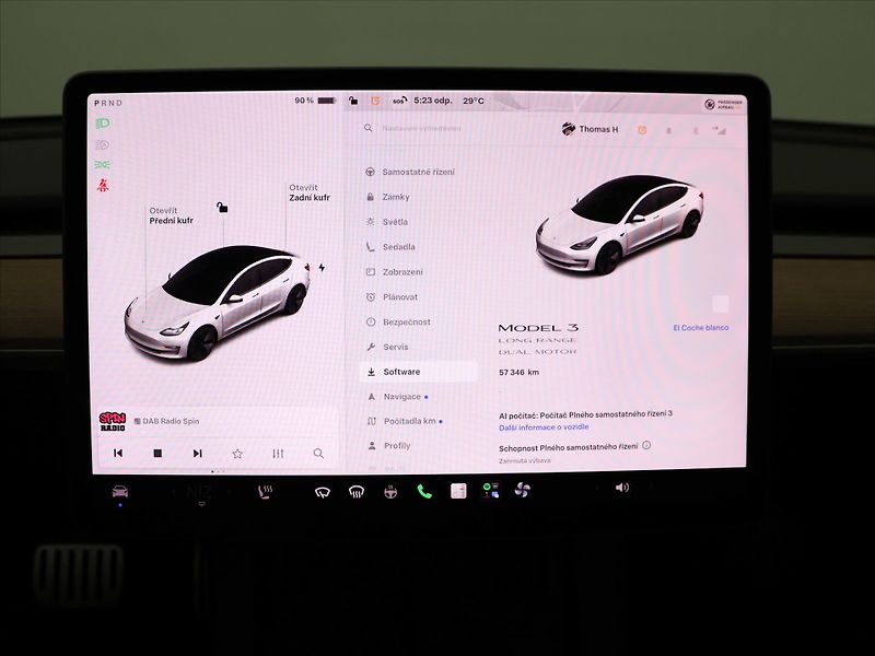 Tesla Model 3 Long Range 79kWh AWD sOH 93,3% - fotka 22 z 31