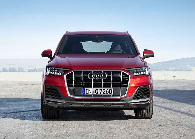 Audi Q7 po modernizaci v roce 2019