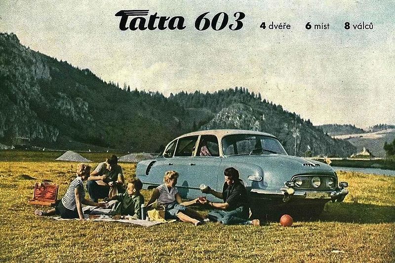 Tatra 603 - první verze