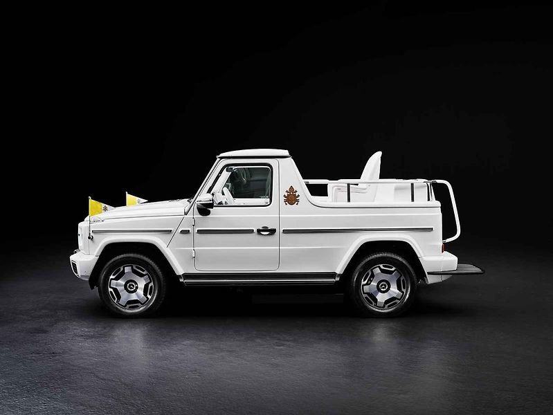 Nový papamobil Mercedes třídy G pro papeže Františka