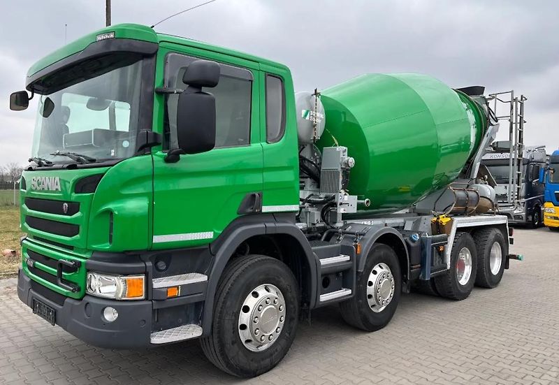 Scania (2015) P 410 8x4 MIX 9m3 EURO 6 - fotografie inzerátu