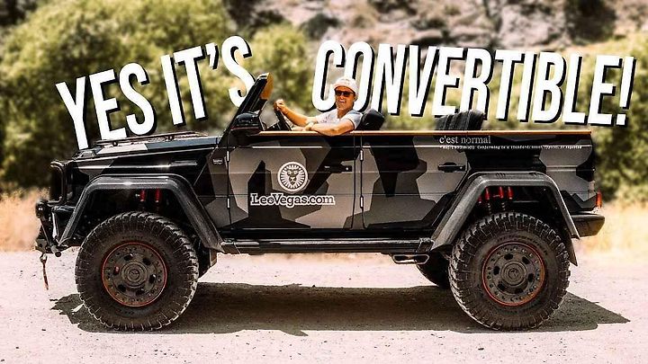 Mercedes-Benz G500 4×42 Cabriolet.