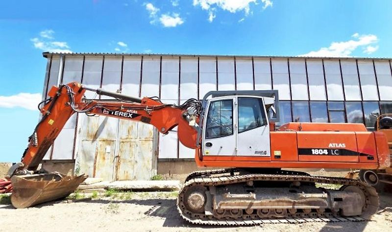 Atlas (2007) Terex 35t bagr pásák vývody - fotka 1 z 12