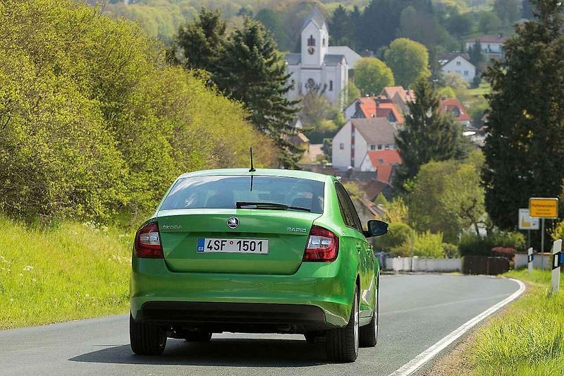 Škoda Rapid Spaceback.