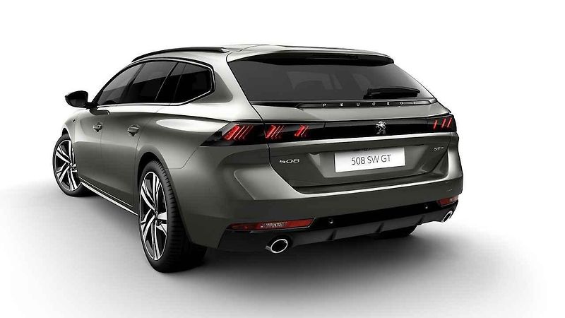 Peugeot 508 SW.