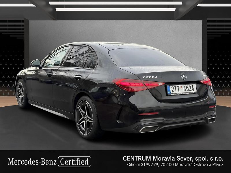 Mercedes-Benz Třídy C C 220d 4M, AMG, 1. Majitel - fotka 3 z 17