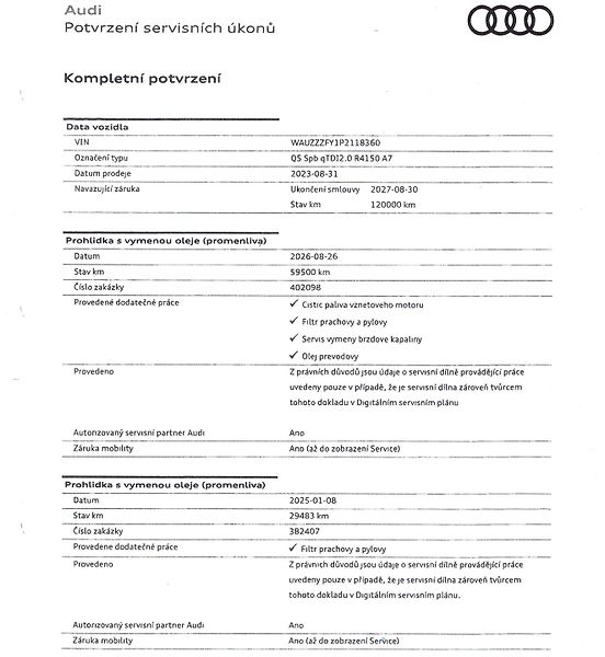 Audi Q5 SB*40tdi*ČR*DPH*S-Line*Vzduch* - fotka 42 z 42