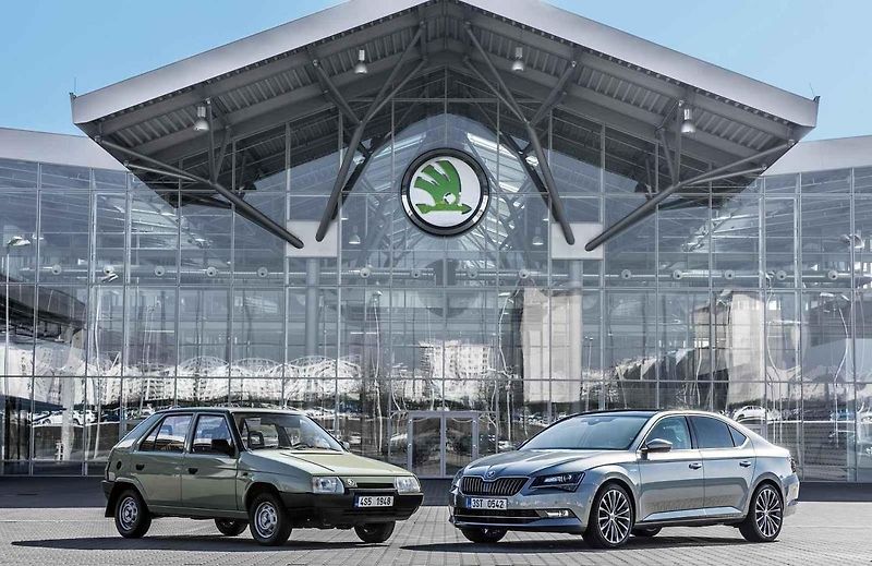 Řez modelem Favorit - lidé z VW ho dobře znali ještě před koupí automobilky v Mladé Boleslavi