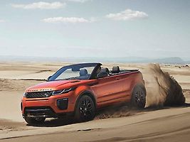 Range Rover Evoque Convertible.