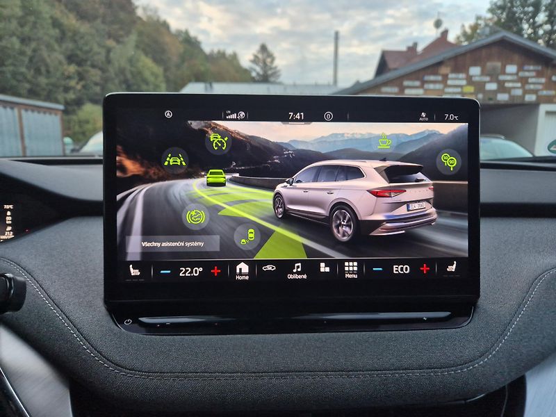 Škoda Enyaq 150kw, iV80 19ALU SOH 94% - fotka 25 z 47