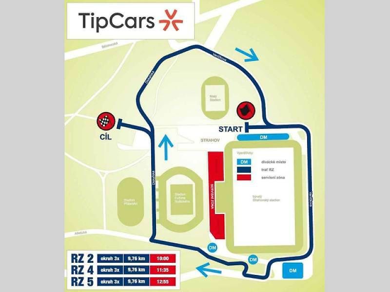 Václav Pech loni vyhrál pražský Tipcars Rallysprint již po jedenácté.
