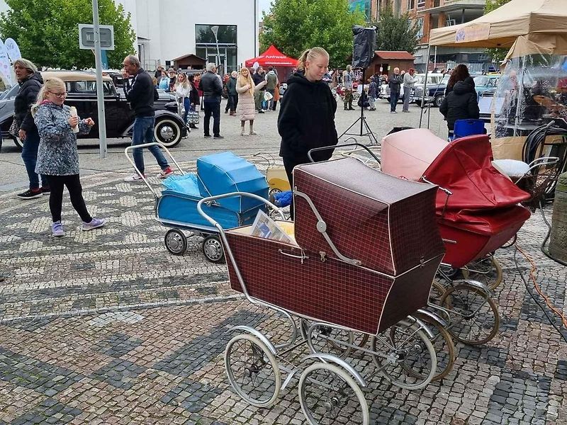 Podzimní sraz veteránů v Kralupech nad Vltavou.