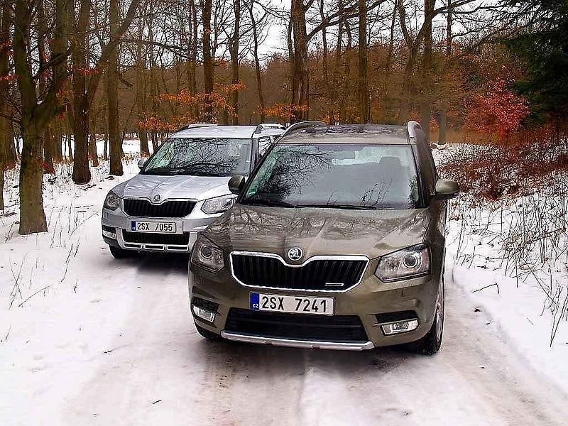 Škoda Yeti.