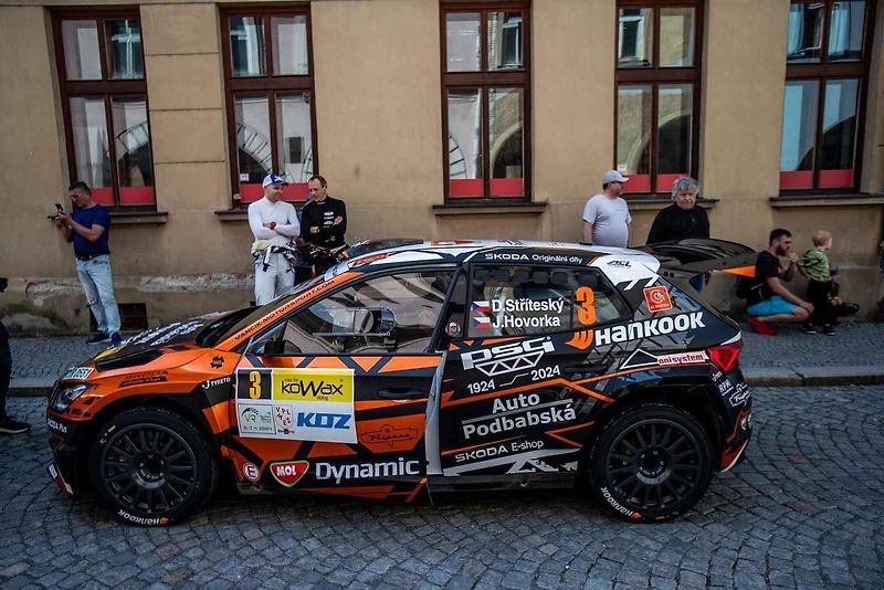 Rallysprintový závod KOWAX Valašská rally, 7. dubna 2024, Nový Jičín.