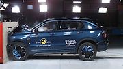 Lynk & Co 01 při crashtestu EuroNCAP