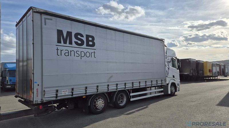 Scania R450 N323 E6 + přívěs WECON - fotka 4 z 12