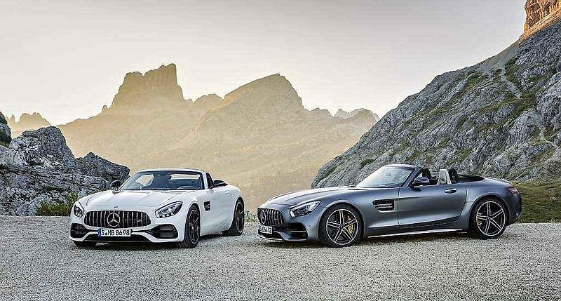 Mercedes-AMG GT C Roadster.