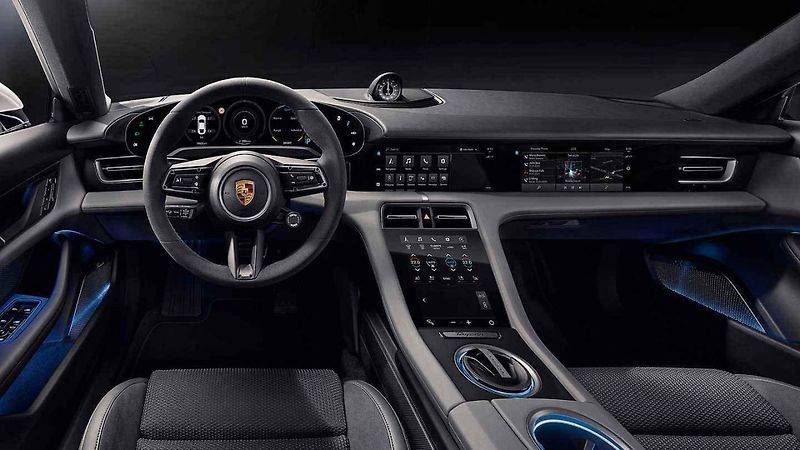 Interiér Porsche Taycan