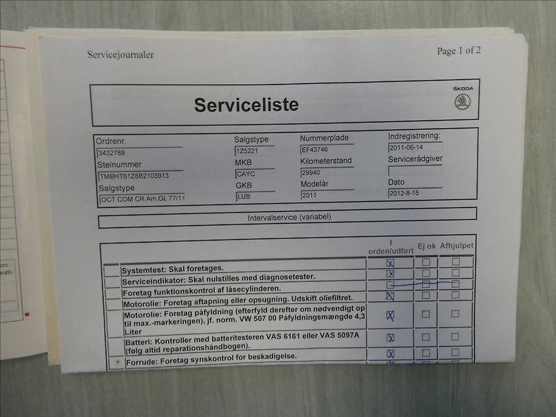 Škoda Octavia 1,6 TDI Greenline, po servise - fotka 50 z 50