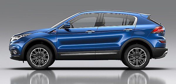 Qoros 5 SUV.