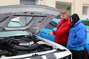 Z podzimního autosrazu v areálu Pivovaru Holanďan v Hlízově.