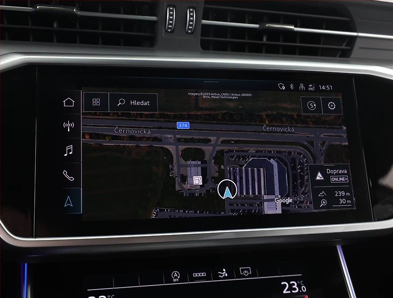 Audi A7 (2023) 50 TDI, S-Line, Paměť, ACC, DP - fotka 13 z 22