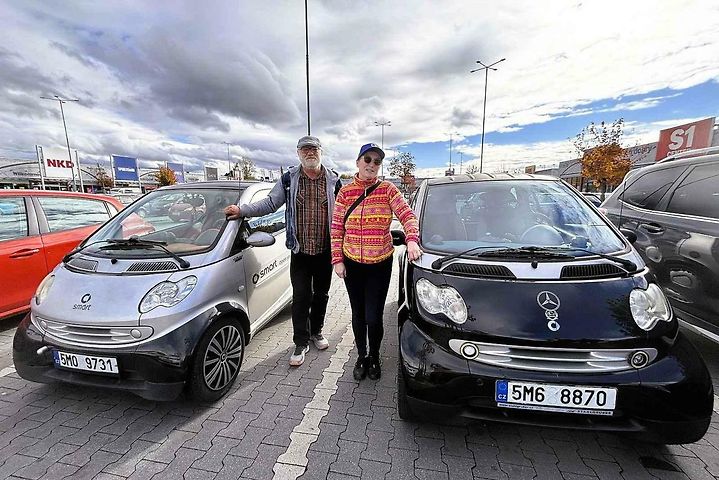 V Karviné si v sobotu 25. října dali sraz majitelé vozidel Smart, Karviné, 25. 10. 2025