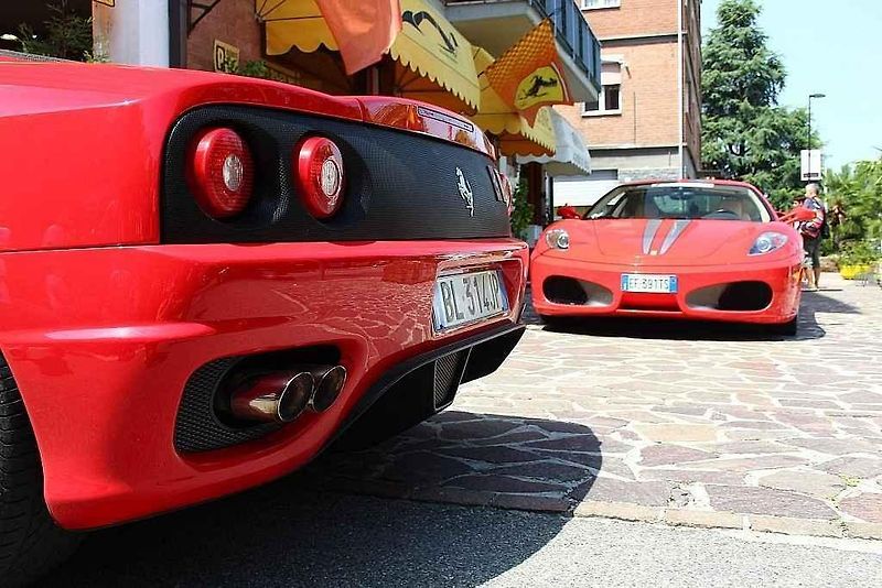 Muzeum automobilky Ferrari.