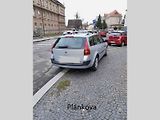 Listopadové parkování ve Strakonicích.