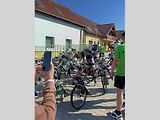 9. setkání motokol značky Solex v Táboře.