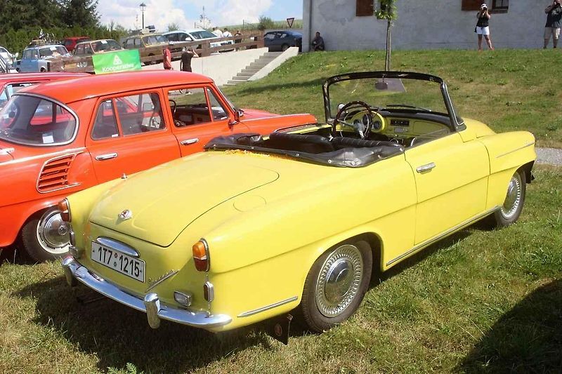Sraz vozů Škoda Hundertgang