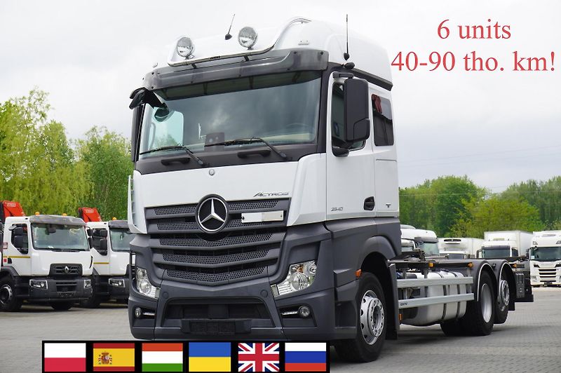 Mercedes-Benz Actros (2018) 2540 6x2/80 tho.km!/ 5 seats - fotka 1 z 24