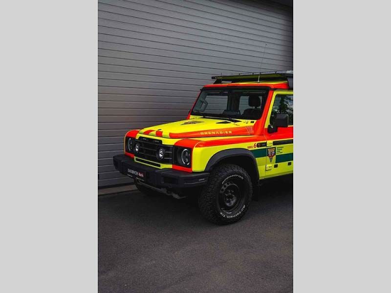 Foto: Dajbych 4x4/Ivo Trzaskalik Praha – Nový vůz pražských záchranářů – Ineos Grenadier v úpravě Ambulance.