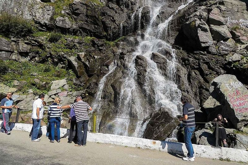 Silnice Transfagaraš byla vybudována v 80. letech.