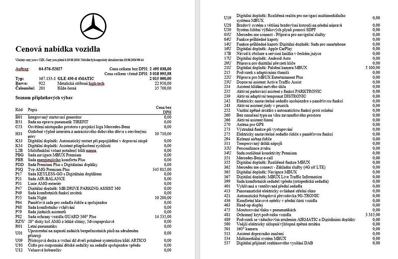 Mercedes-Benz GLE 450 d 4MATIC - fotka 15 z 16