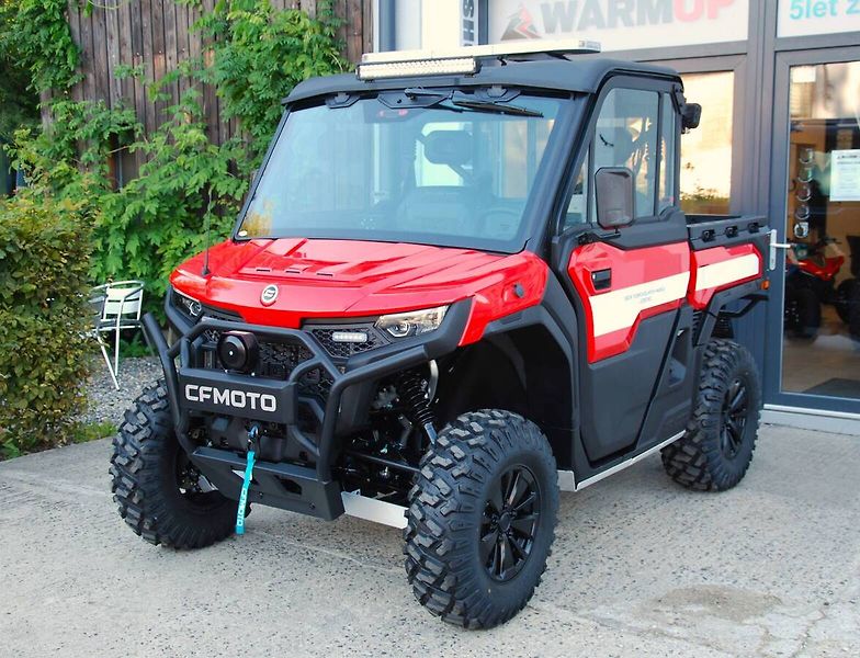 CFMOTO (2026) U10 Pro Highland HASIČSKÁ čtyř - fotka 10 z 25