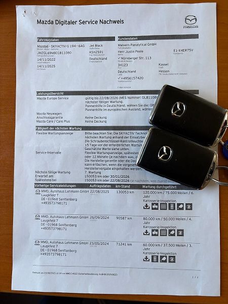 Mazda 6 2,5i SKYACTIV-G  Sports-Line - fotka 45 z 48