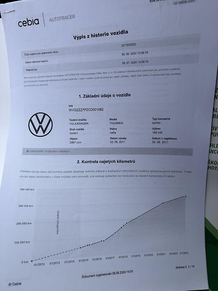 Volkswagen Touareg (2011) 180kW/PLNÝ SERVIS/N.ROZVODY/ - fotka 22 z 22