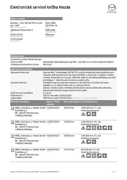 Mazda 6 2.0  6 SKYACTIV-G 165 i-ELOOP - fotka 49 z 84