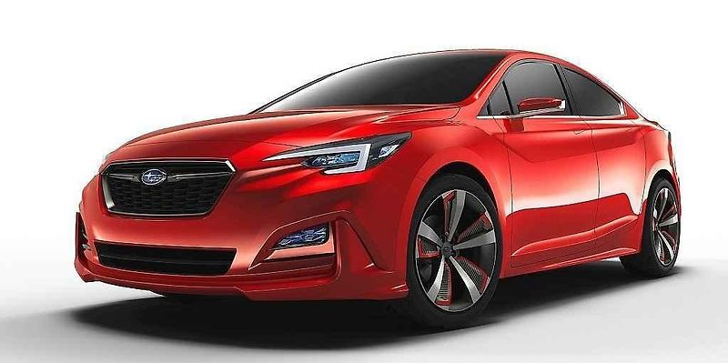 Koncept Subaru Impreza Sedan.