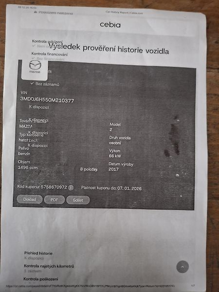 Mazda 2 1.5 benzin Rezervace - fotka 45 z 46