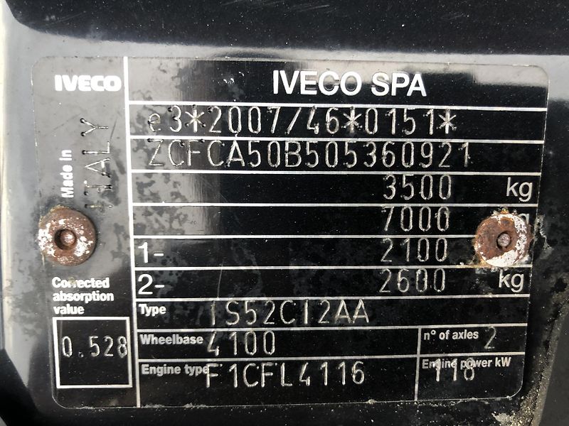 Iveco Daily (2020) 50C16 3.0TDi novy nosič N1 - fotka 12 z 12