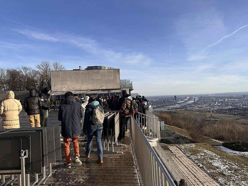 Kahlenberg je místo společných výletů a fotografií.